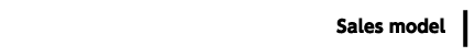 Sales model: 