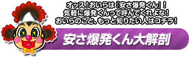 安さ爆発くん大解剖