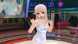 白いスクール水着