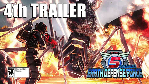 earth defense force 5 d3 publishing homepage sandlot games