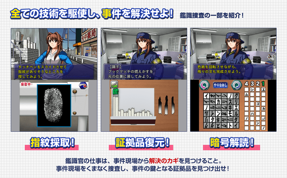 SIMPLE DLシリーズ Vol.21 THE 鑑識官 ～Flie.1 緊急捜査!重要