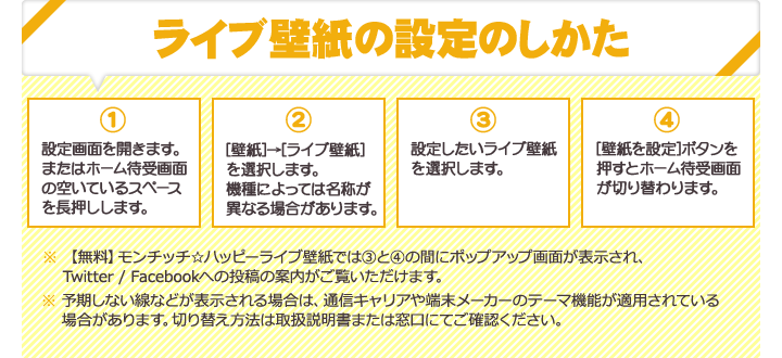 モンチッチ ライブ壁紙シリーズ