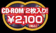 CD2枚入り！2100（税込）