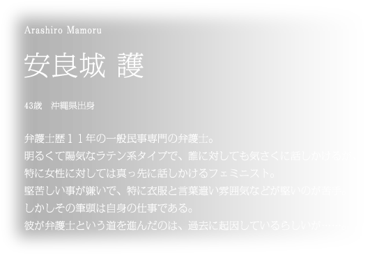 弁護士歴11年の一般民事専門の弁護士。