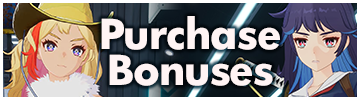 Purchase Bonuses